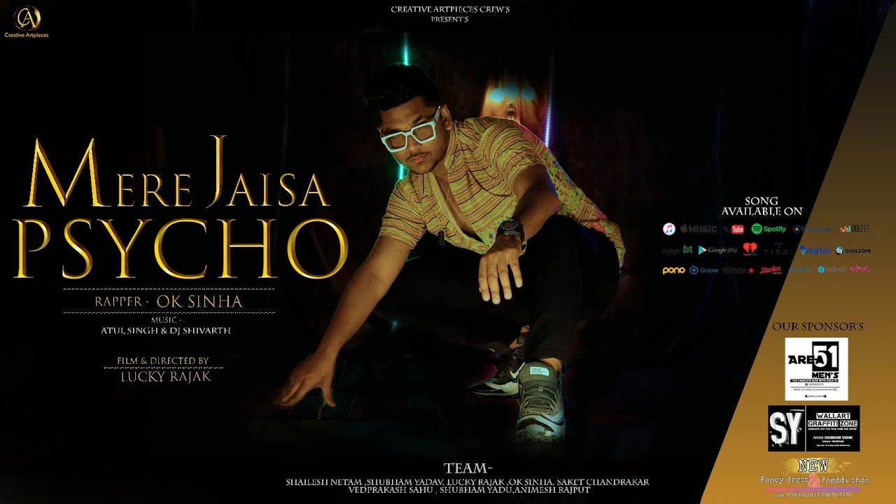 Mere Jaisa Psycho || Ok Sinha || Lucky Rajak || CREATIVE ARTPIECES || Latest Song 2021