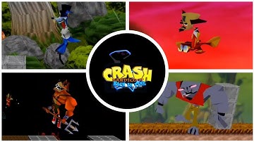 All Bosses in My Levels | Crash Bandicoot: Back in Time