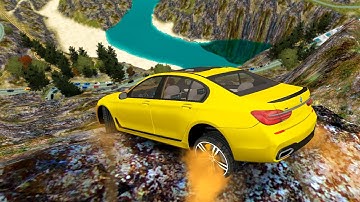 GTA 4 Cliff Drops & Crashes (Real Cars Mods) ep.61