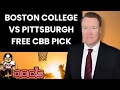 College Basketball Pick - Boston College vs Pittsburgh Prediction, 2/14/2023 Free Best Bets & Odds
