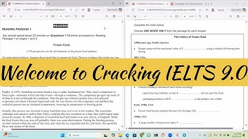 IELTS 20 Academic Reading passage answers with logical explanation | Frozen Food