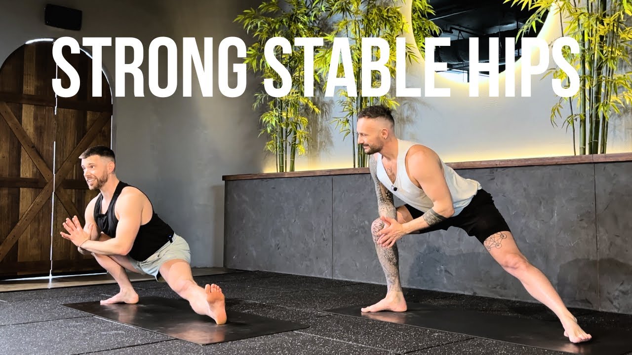35-Minute Dynamic Hip Flow | Yoga for Hip Strength, Mobility and ...