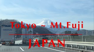 JAPAN EP # 04. Tokyo to Mt. Fuji. Beautiful Drive.