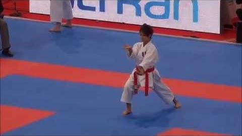 Shotokan Kata " EMPI" by Sandy Scordo of France in WKF World Karate Championships