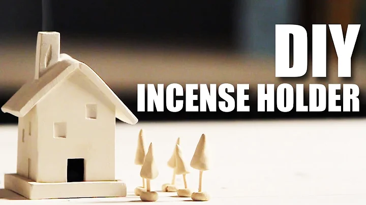 How to make a Incense Holder Cottage | Room Decor DIY