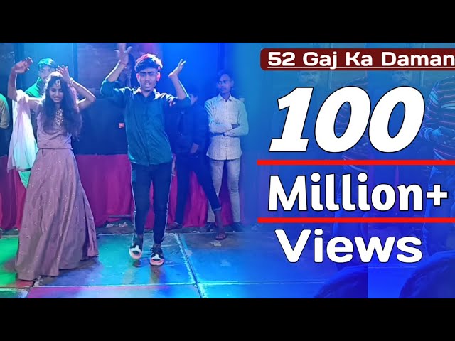 52 Gaj ka daman new dance video (Micheal Ayush/muskan Rathor)