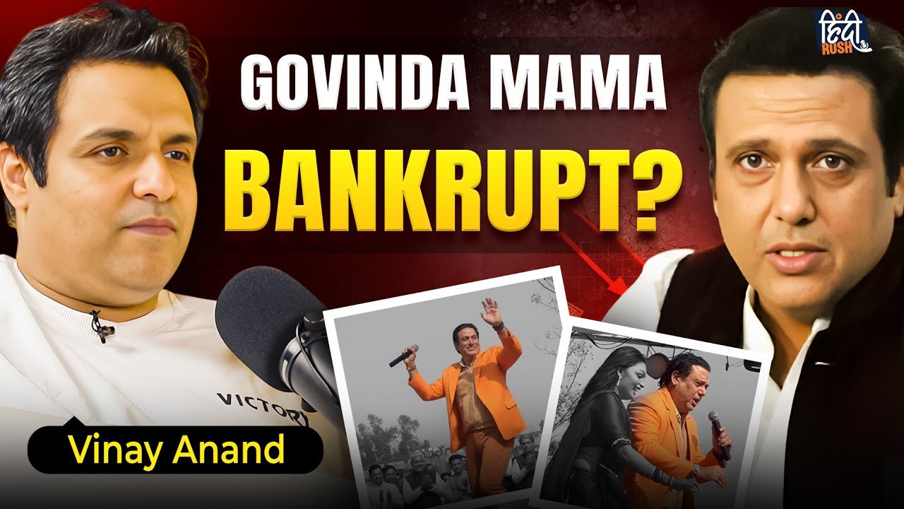 Vinay Anand EXPOSES Govinda’s Bankruptcy, Family Rift, Pawan Singh, Khesari Lal, Nepotism | Podcast