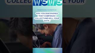 Data brokers collect and sell personal data #cybersecurity ##meme #funny #comedy #shortsvideo