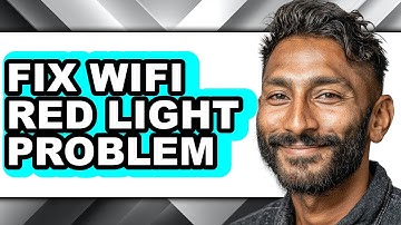 How to Fix Wifi Red Light Problem (easy Method)