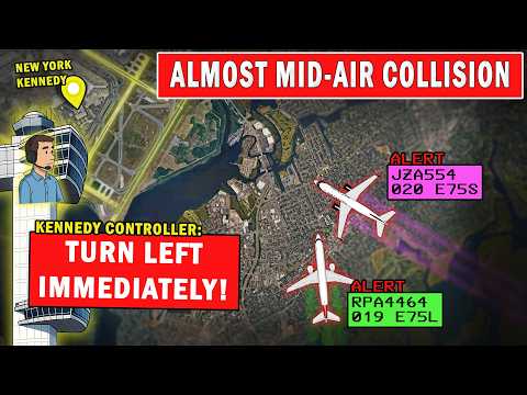 Plane Deviated Off Course | Almost Caused a Mid-Air Collision!