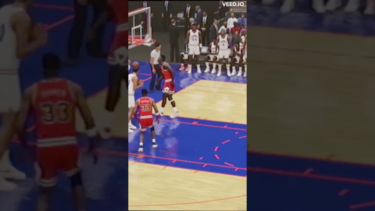 Sam Bowie showing that vertical leap 😮  