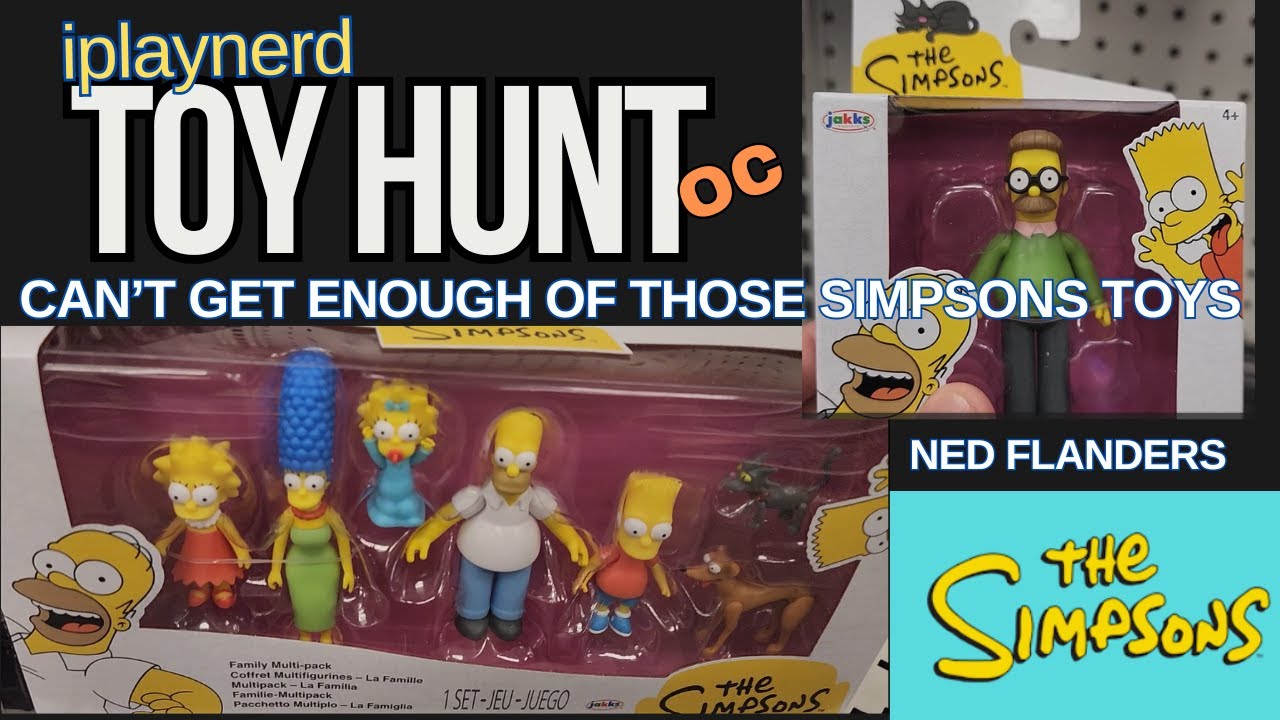 Toy Hunt OC #35 - The Simpsons is the new thang to hunt - YouTube