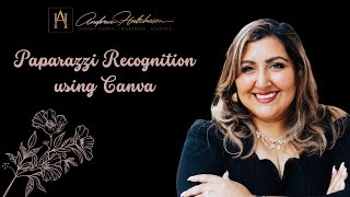 Paparazzi Recognition using Canva