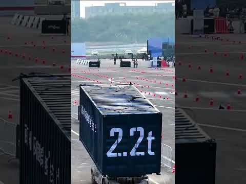 💥Необычный краш тест. Geely Monjaro.☝️С высоты четырёх метров сбросили контейнер массой 2,2 тонны!🧐