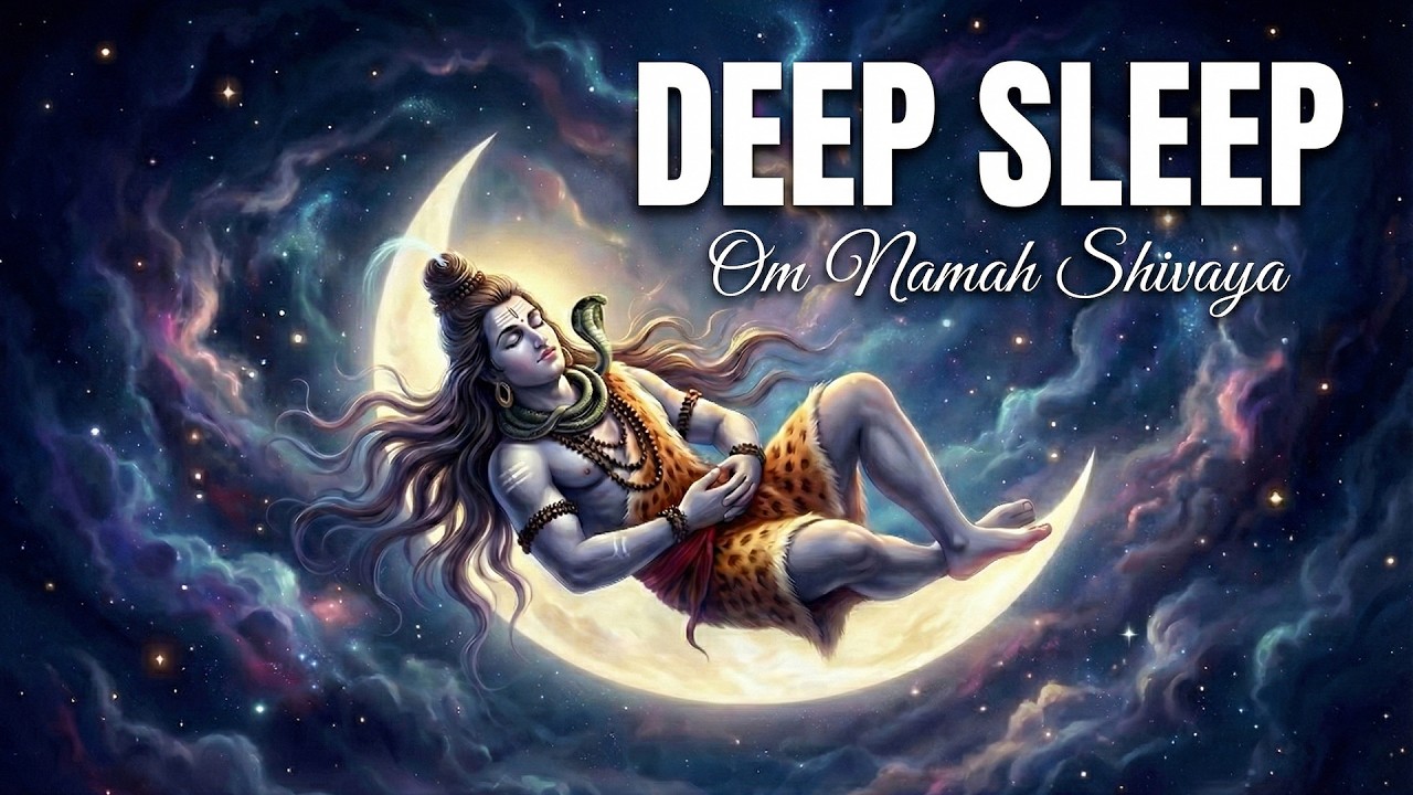 Peaceful Shiva Mantra for Deep Sleep | Stress Relief | Om Namah Shivaya