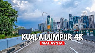 4K  Driving In Kuala Lumpur | Most Beautiful City View Of Kuala Lumpur