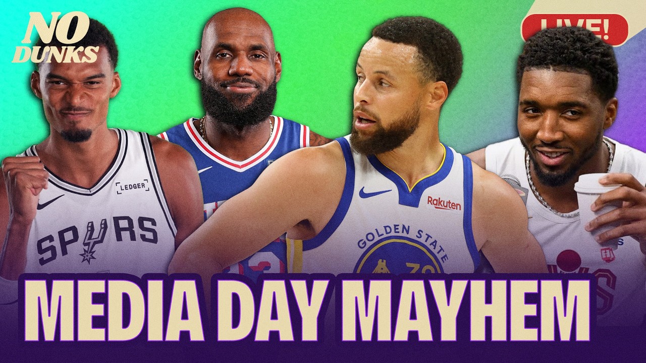 Curry Locks In With Warriors & Top NBA Media Day Moments