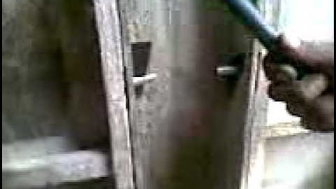 PIN AND WEDGE FITTING SYSTEM FOR CONCRETE FORMWORK  VIDEO