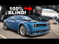 Blind Man goes 120mph in a HellCat (Worlds Fastest Blind Drag Racer)