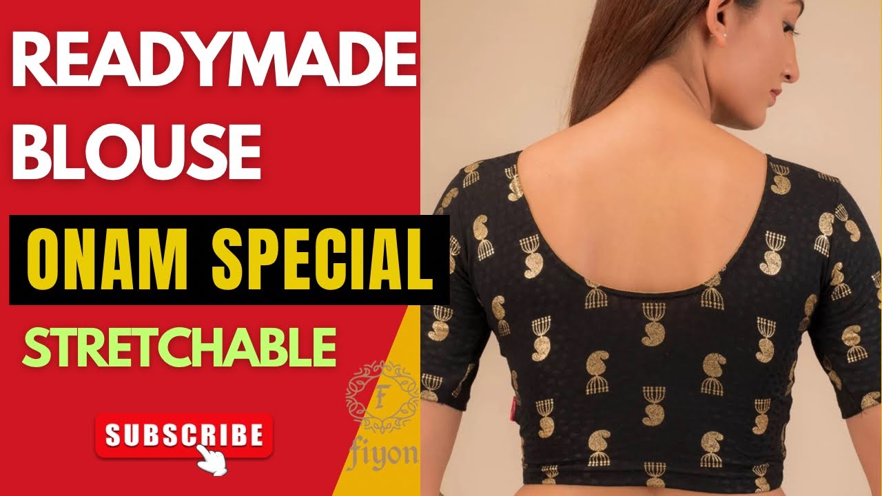 F940 | Readymade Blouses | Biggest Ever Blouse Collection | Onam Sarees Blouses | Stretchable Blouse