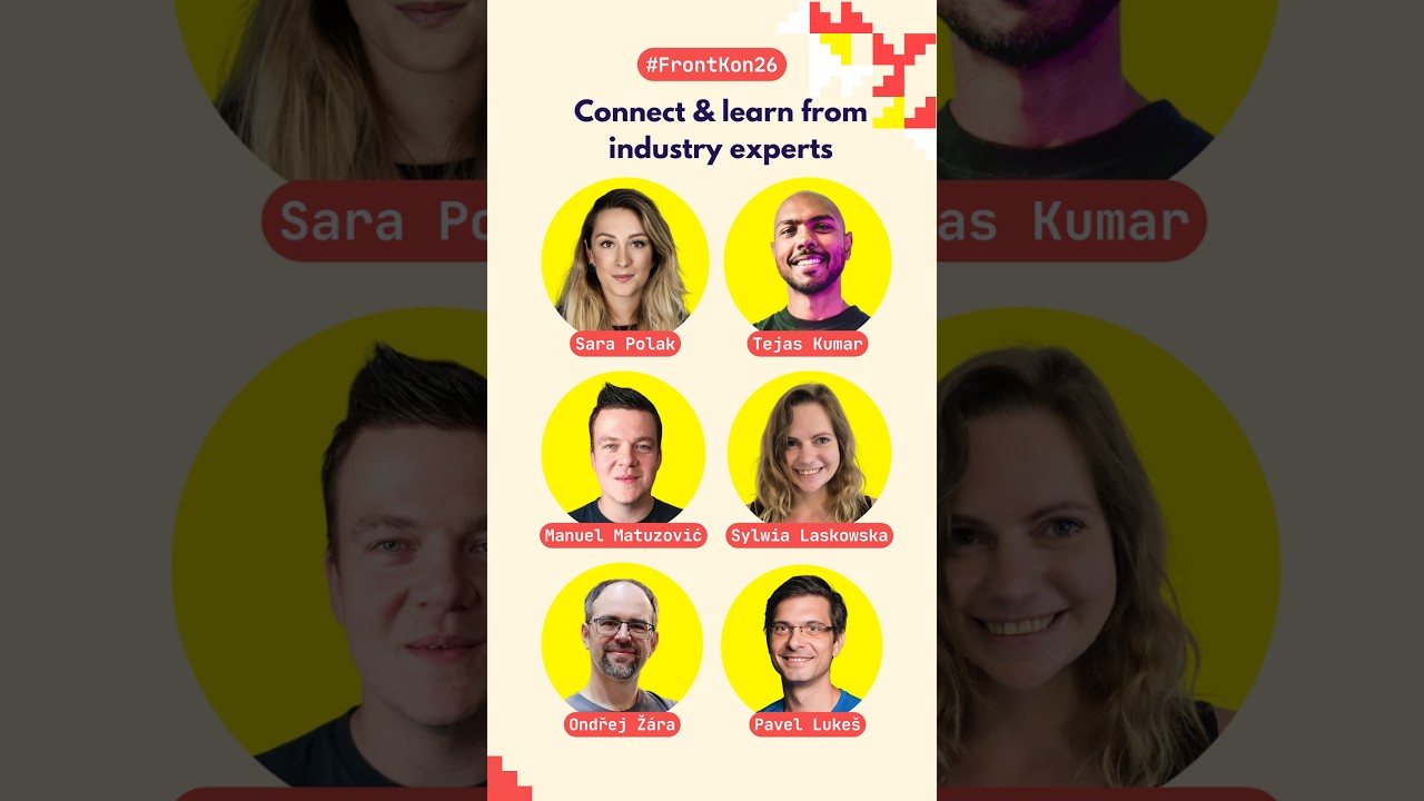 Join us at FrontKon in Prague. Conference for developers with the web at heart #frontend #conference