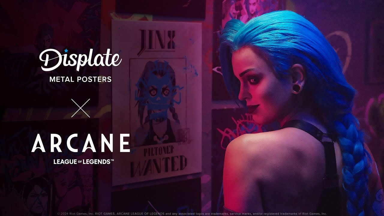 Displate Metal Posters — Displate - Arcane Metal Posters (YouTube video ad)