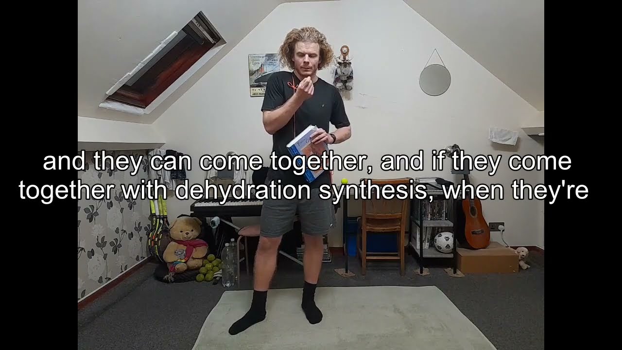 Biochemistry Part 52, Monosaccharide and Disaccharide Part 2, and Neckstretching, Reg. NUYRXWHJ