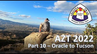 SOBO AZT 2022 PART 10 - Oracle to Tucson - Mt. Lemmon, Sabino Canyon and The Rincons
This is the first of my final two videos documenting the last 210 miles of the Arizona Trail as I make my final southbound run for the border.
In this episode I meet Ben Light, a renowned ultra marathon kind of dude who, along with Mike McKnight are racing while attempting to set a speed record on the Arizona Trail!
I also find myself hiking hard uphill miles in the rain, with two days of wet feet. Once the weather improved, a critter visited me at night and tried hard to ruin my day! I meet a fellow south bounder, Good News and spent the better part of the day hiking with him, since our destination was the same, as was our pace. Awesome to not hike alone for a change!
Nearly 100 miles are covered over 5-1/2 days.
Stay tuned for Part 11, my final AZT video. SOBO AZT 2022 PART 10 - Oracle to Tucson - Mt. Lemmon, Sabino Canyon and The Rincons