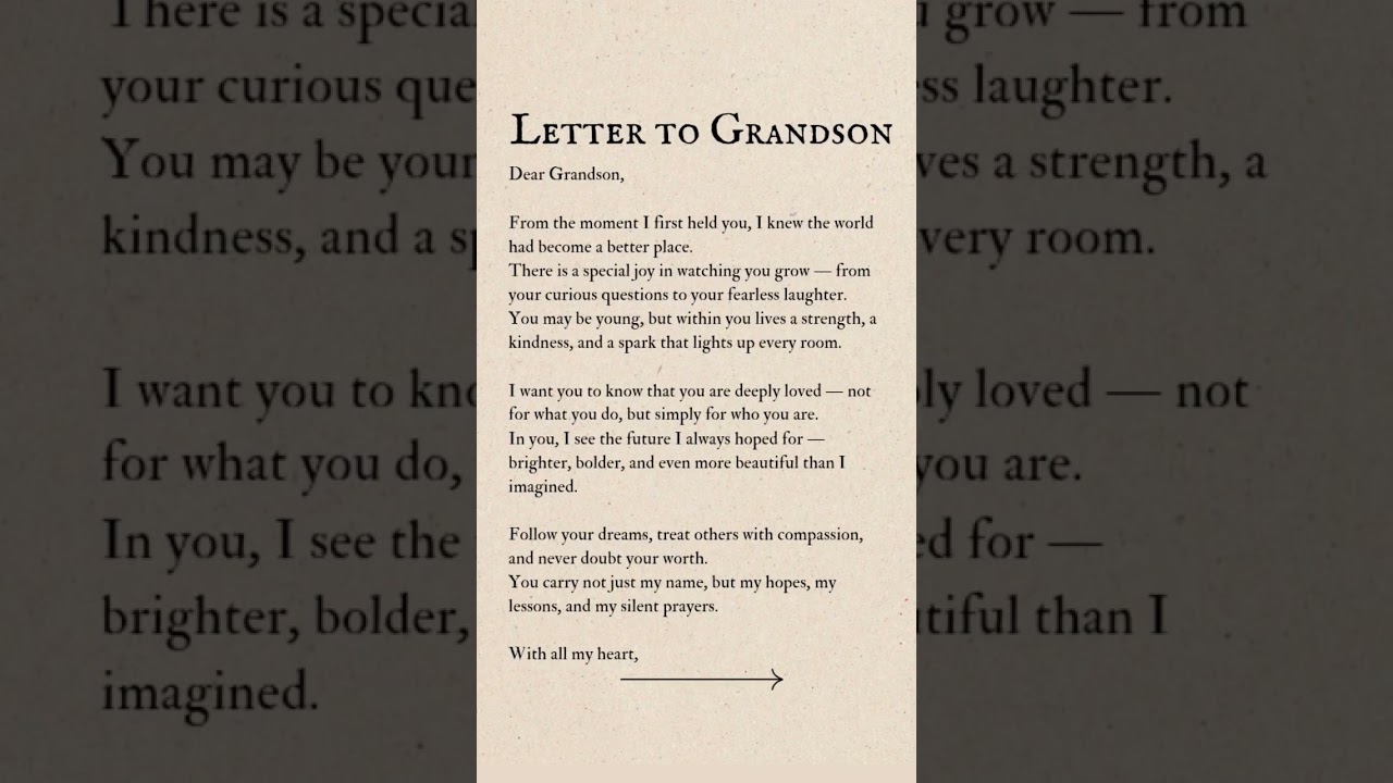 share with your grandson ☺️💌💕