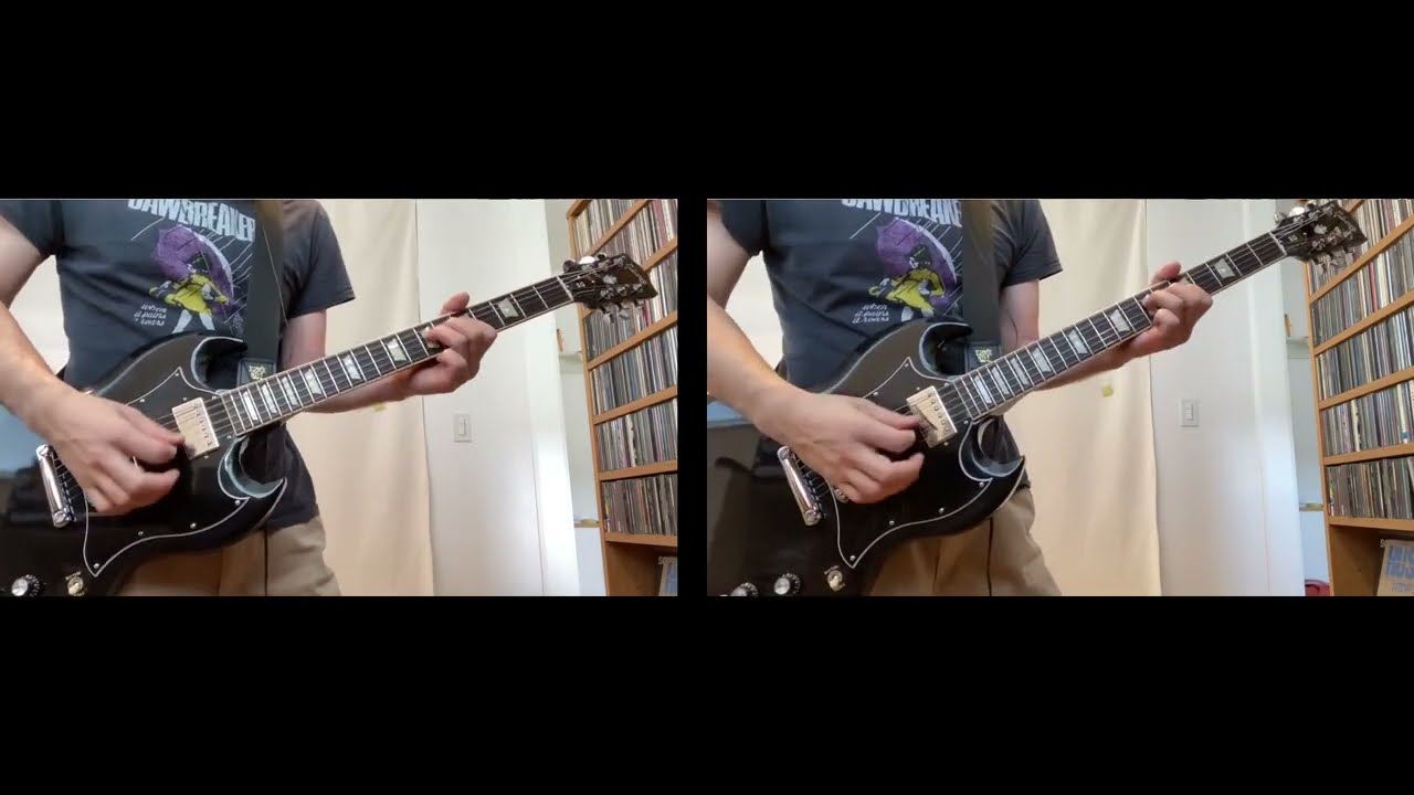 Mineral の Five, Eight And Ten を弾いてみた