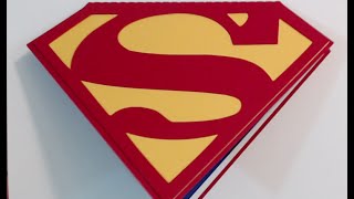SUPERMAN BIRTHDAY INVITATIONS ~ CARD TUTORIAL {SILHOUETTE CAMEO}