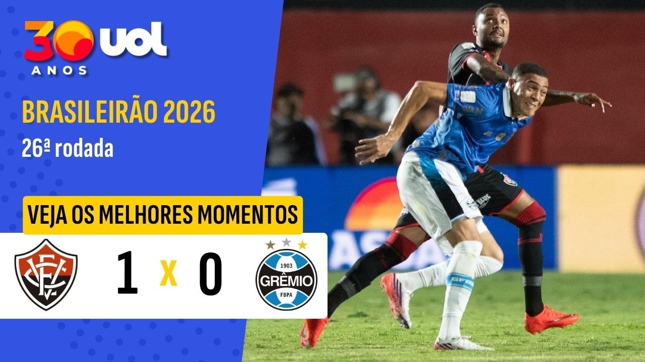 VITÓRIA 1 X 0 GRÊMIO | MELHORES MOMENTOS | BRASILEIRÃO 2026