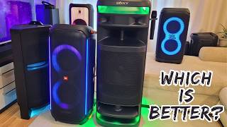 Sony ULT Tower10 VS JBL Partybox 710 VS Samsung T70 Which is Better