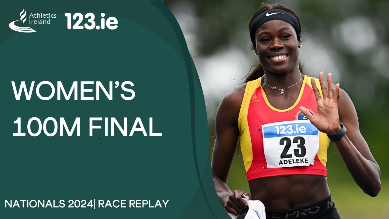 Rhasidat Adeleke takes gold in a new national record🤩 Women’s 100m Final Replay | Nationals 2024