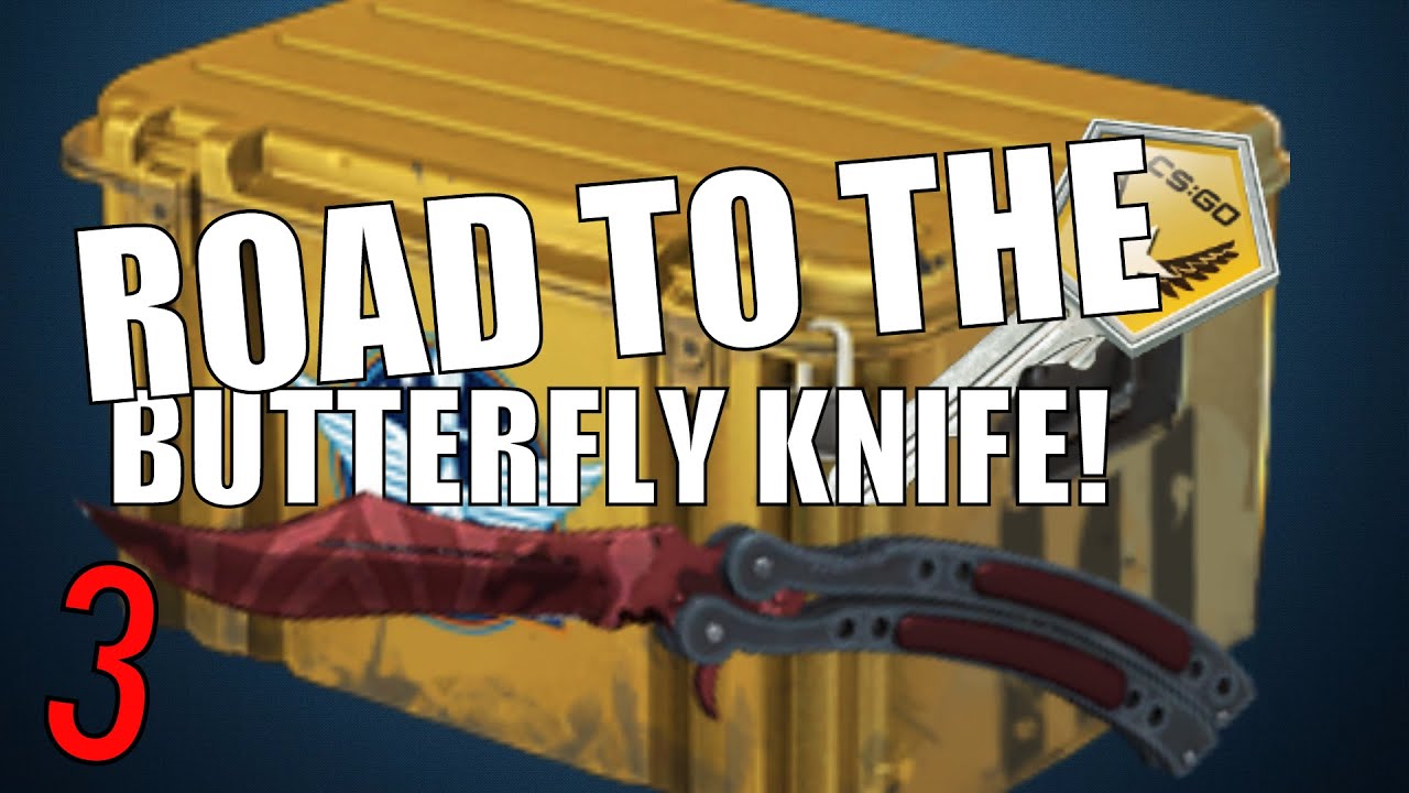 CSGO Case openings Road to the butterfly knife! (3) YouTube