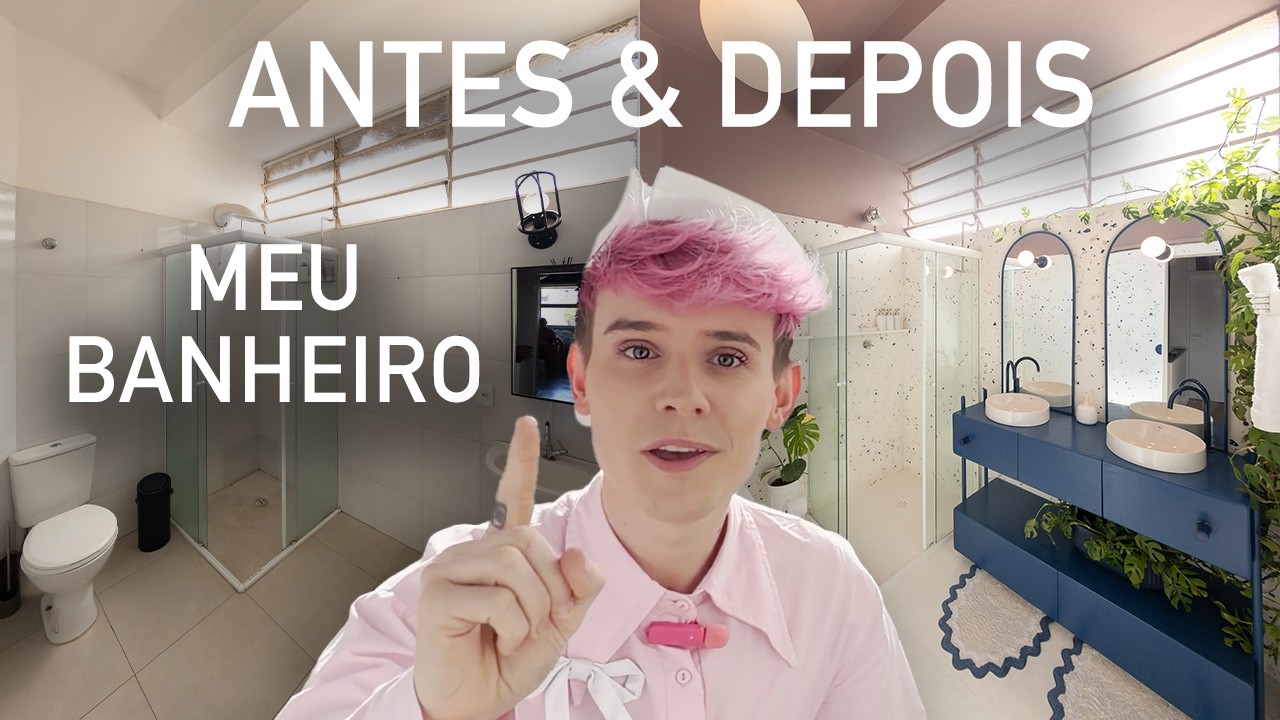 Senta que lá vem reforma | Meu Banheiro com Granilite DIY