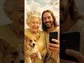 QUEEN ELIZABETH II met Jesus, Prince Philip & Princess Diana in Heaven. ❤️ (RIP) #queenelizabeth