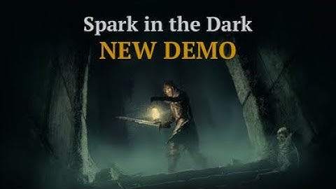 Spark in the Dark demo where darkness will be around you #demo #indiegame #darkness #nocommentary