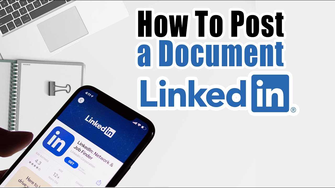 How To Post A Document In Linkedin For Android - YouTube