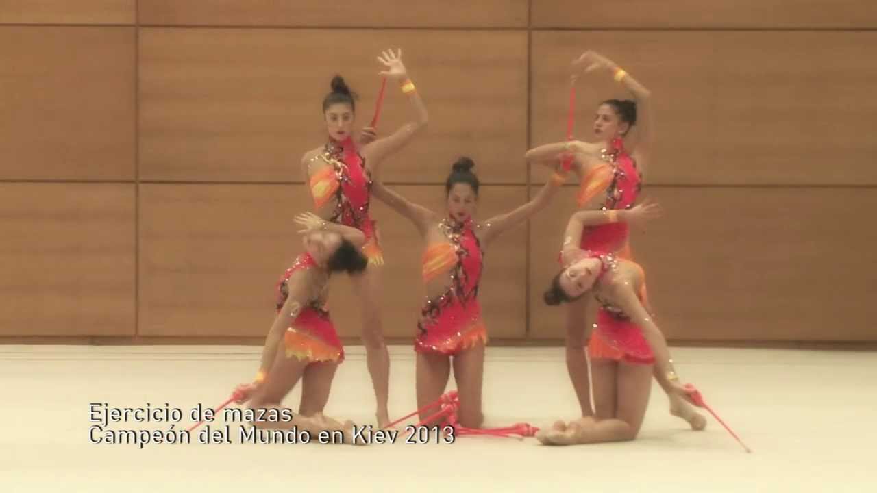 Dvillena Sport con la Selección Española de Rítmica