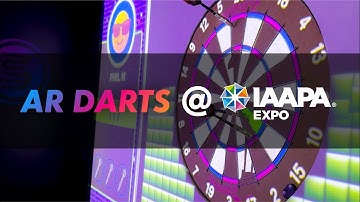 AR Darts @ IAAPA Expo 2022 | Sega Amusements