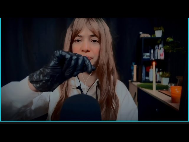 جلسه تنظيف للبشرة وترميم للشعر ماناميASMR Facial &hair repair session