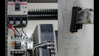 電磁接触器（コンタクター）の配線方法　リレーによる制御　リレーの配線方法の説明　電磁開閉器マグネット・スイッチ