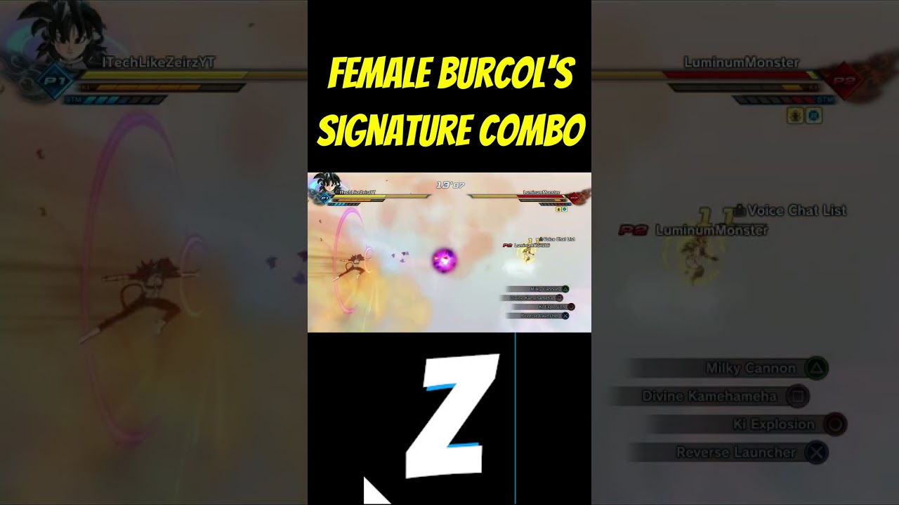 Xenoverse 2 Female Burcol's Signature Combo 
