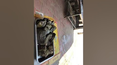 Cách làm bánh chuối tù quả chuối của dân tộc Nùng của Lạng Sơn