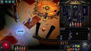 PATH OF EXILE 2.3 LACeRATE DUAL WIELD do some map