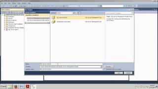 Famous SQL Server Tutorial 2: Using Management Studio to create solutions and projects Profile