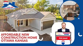 Affordable New Construction in Kansas! 714 S Funston St Ottawa KS Original. 4K