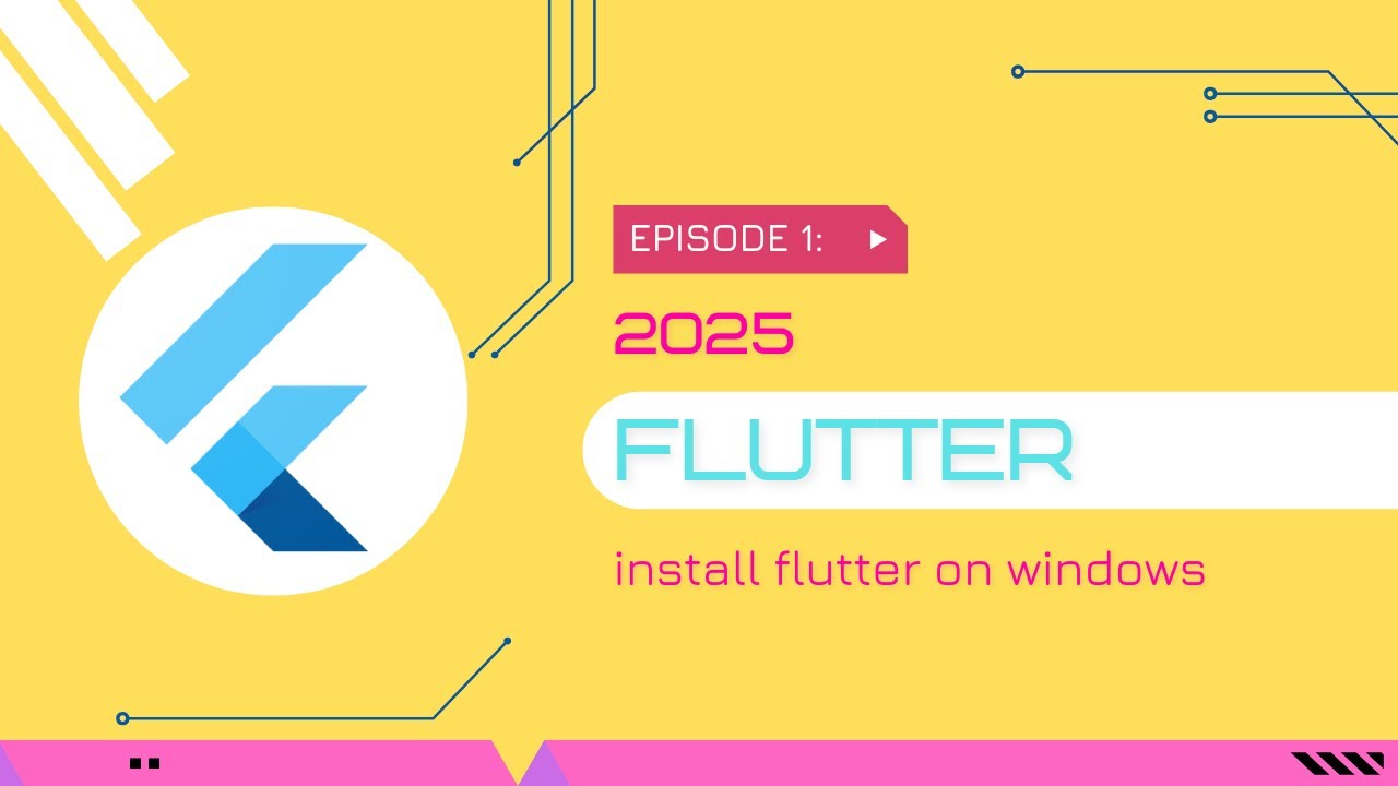 install flutter 2025 - YouTube