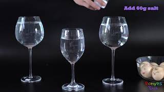Sinking or Floating Egg Experiment
